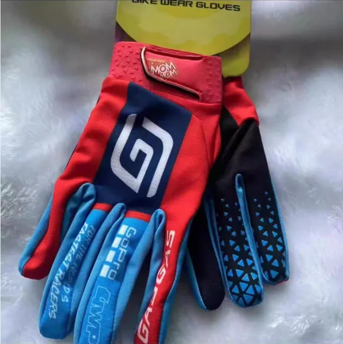 Motocross Touch Screen red Motocross Gloves Riding Bike Gloves MX MTB Racing Sports Cycling Dirt Bike Glove
