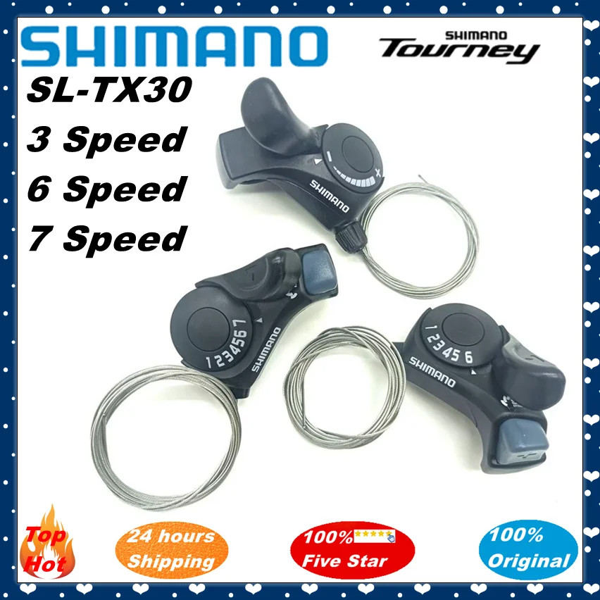 Shimano Tourney SL TX30 MTB Bicycle Shift Lever 6 7s 18 21 Speed tx30 shifters Inner Gear Transmission MTB Bicycle Parts