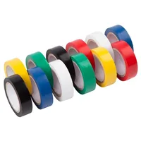 Color Electrical Tape PVC Wear-resistant Flame Retardant Lead-free Insulating Waterproof Eletrician White Black Red Blue Green 2
