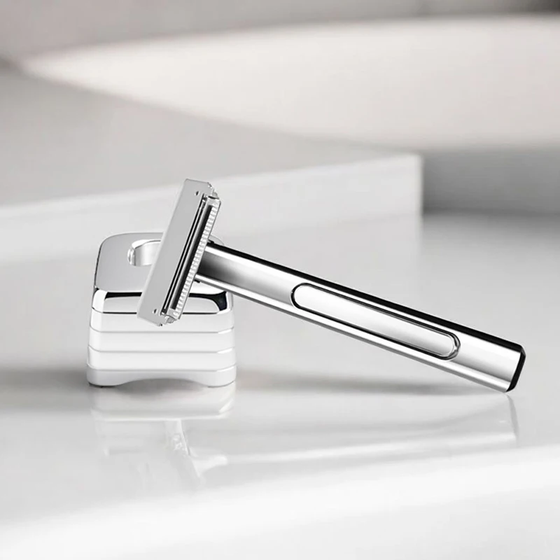 Whityle Z16 Diameter 19 MM Safety Razor Holder Stand for 20T Double Edge Half Blade Shaver Stander Base 20T 21T Razor Exclusive