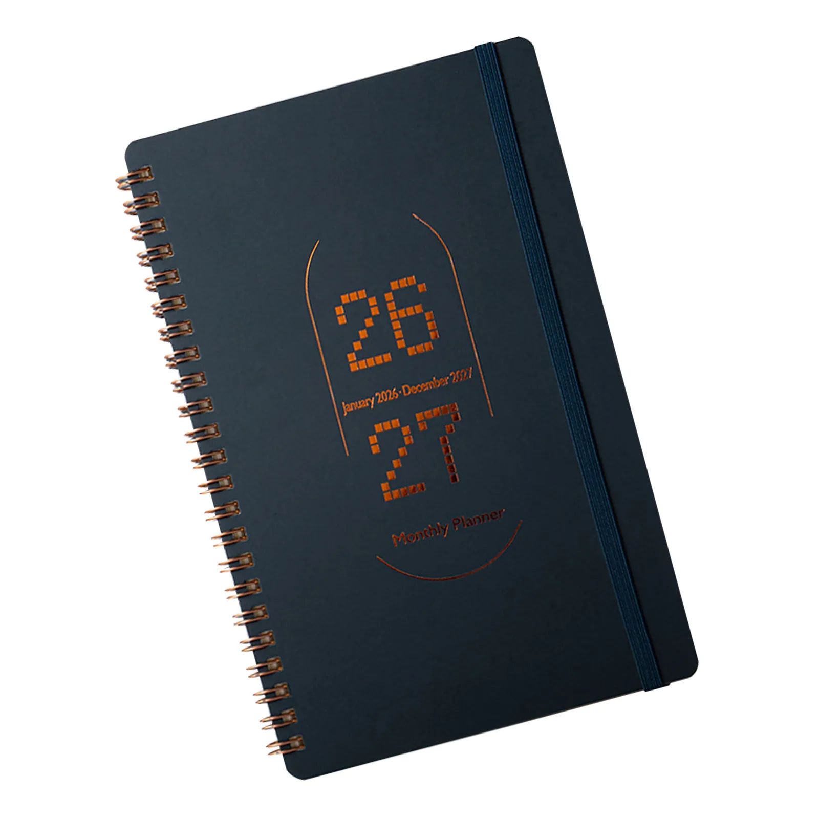 

2026-2027 Daily Planner Hardcover Agenda Notebook for Students Professionals Daily Task Tracking Habit Journal Weekly Monthly