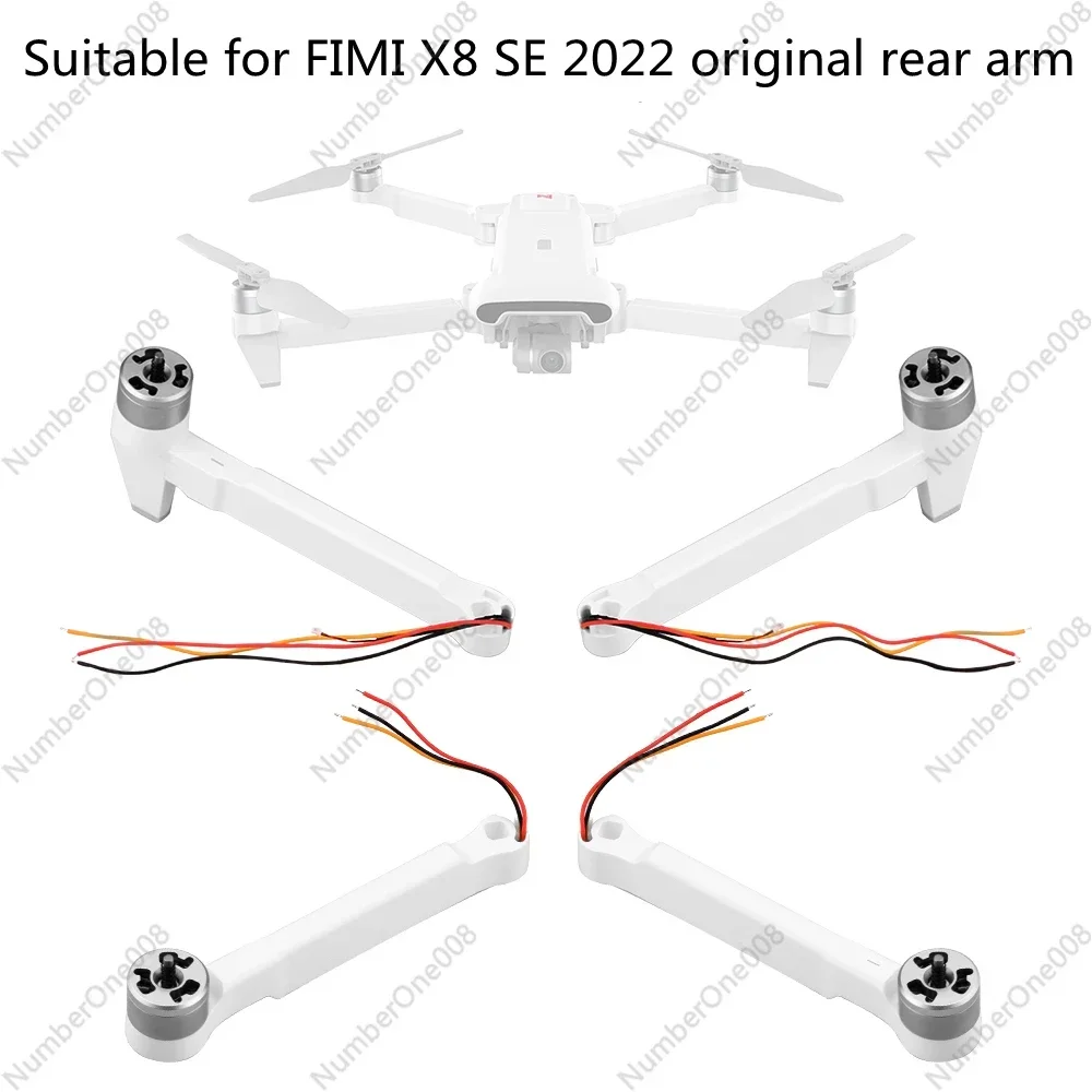 Original Brand New Rear Left Right Body Arm Landing Gear with Engine Motor for FIMI X8SE 2022 Drone Repair Parts