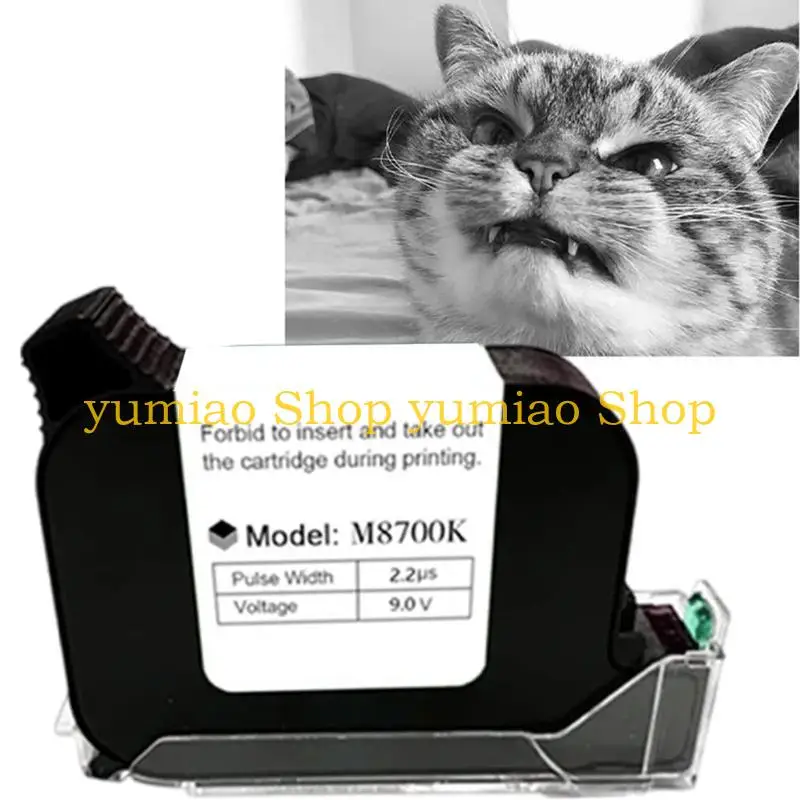 

587B M8700K Краткий сухой чернильный картридж для ручной струйной принтера, различные поверхности