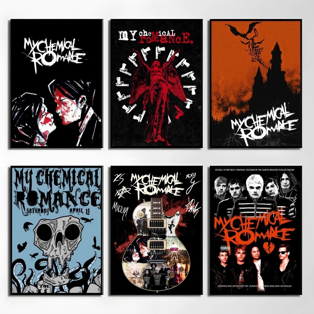 

My C-Chemical R-Romance Poster Perfect Sticker Self Adhesive Wall Art Designed for Home Office Dining Spaces