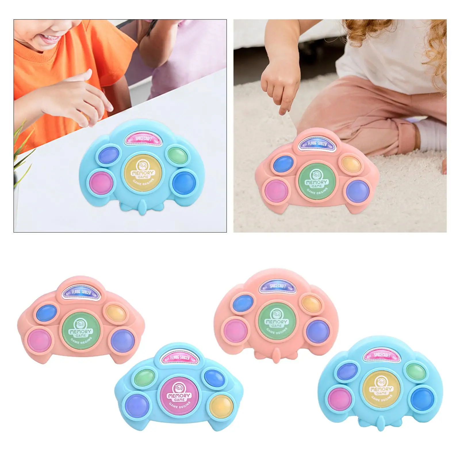 Electronic Memory Game Repeat The Color Interaction Toys Memory Training