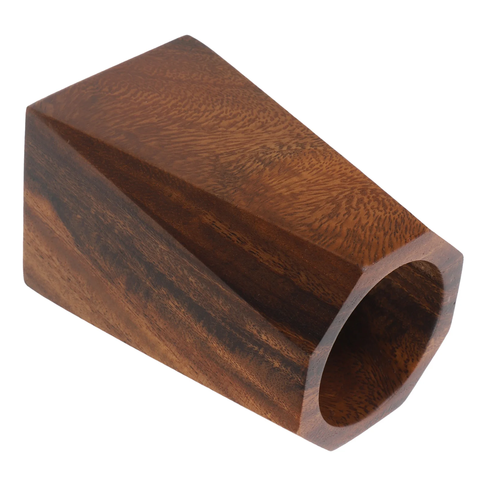 

Black Walnut Wood Pen Holder Natural Finish Wooden Desktop Organizer for Pens Pencils Makeup Brushes Office School Supplies