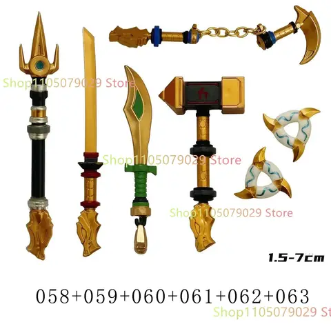 New Anime Cartoon TV Toy Dragons Weapons Swords Suitable for Ninja Building Blocks Kids Collect Toys Birthday Gifts