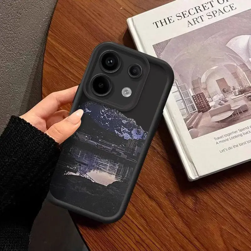 

EDGE 50 Night scene Sky Eye Bracelet Phone Case For Motorola EDGE 50 50Fusion 50Pro E30 E32 E40 60S 60 50Ultra E13 E22 Cover