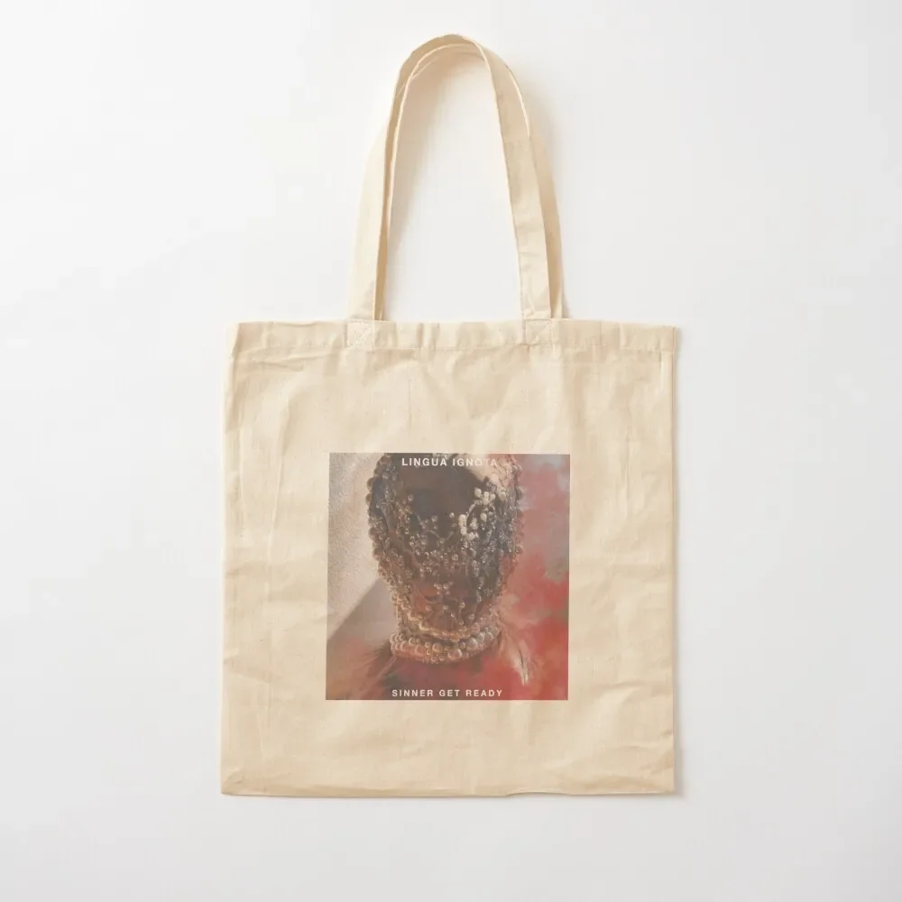 Lingua Ignota Sinner Get Ready Gift For Fans, Gift For Men and Women, Gift Halloween Day, Thanksgiving, Christmas Day Tote Bag