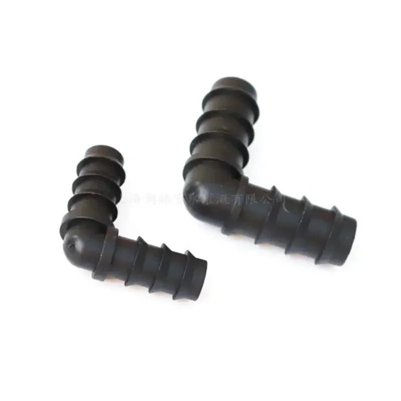 10PCS Elbow Barbed Garden Water Connectors 90 Degree Angle Bend Joints Garden Agriculture Fittings Hose Connectors
