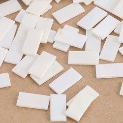 5pcs/Lot Real Shells Natural Mother of Pearl Square Loose Beads for Jewelry Making DIY Necklace Earrings Accessories Wholesale