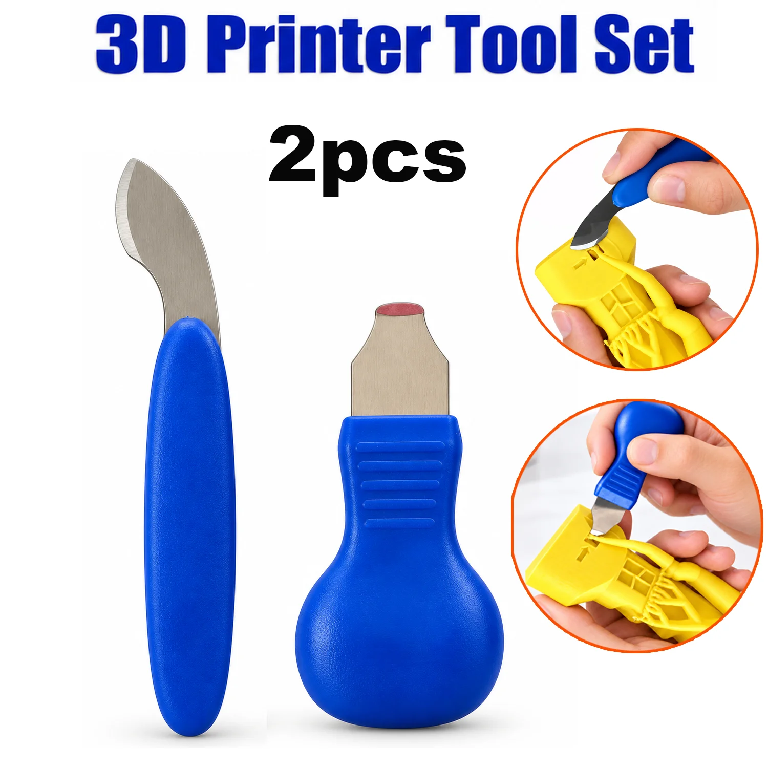 3D Printer Tool Kit for Removing Support PLA ABS UV Light Curing Model Material Support Removal Cutter 3D Printer Accessories