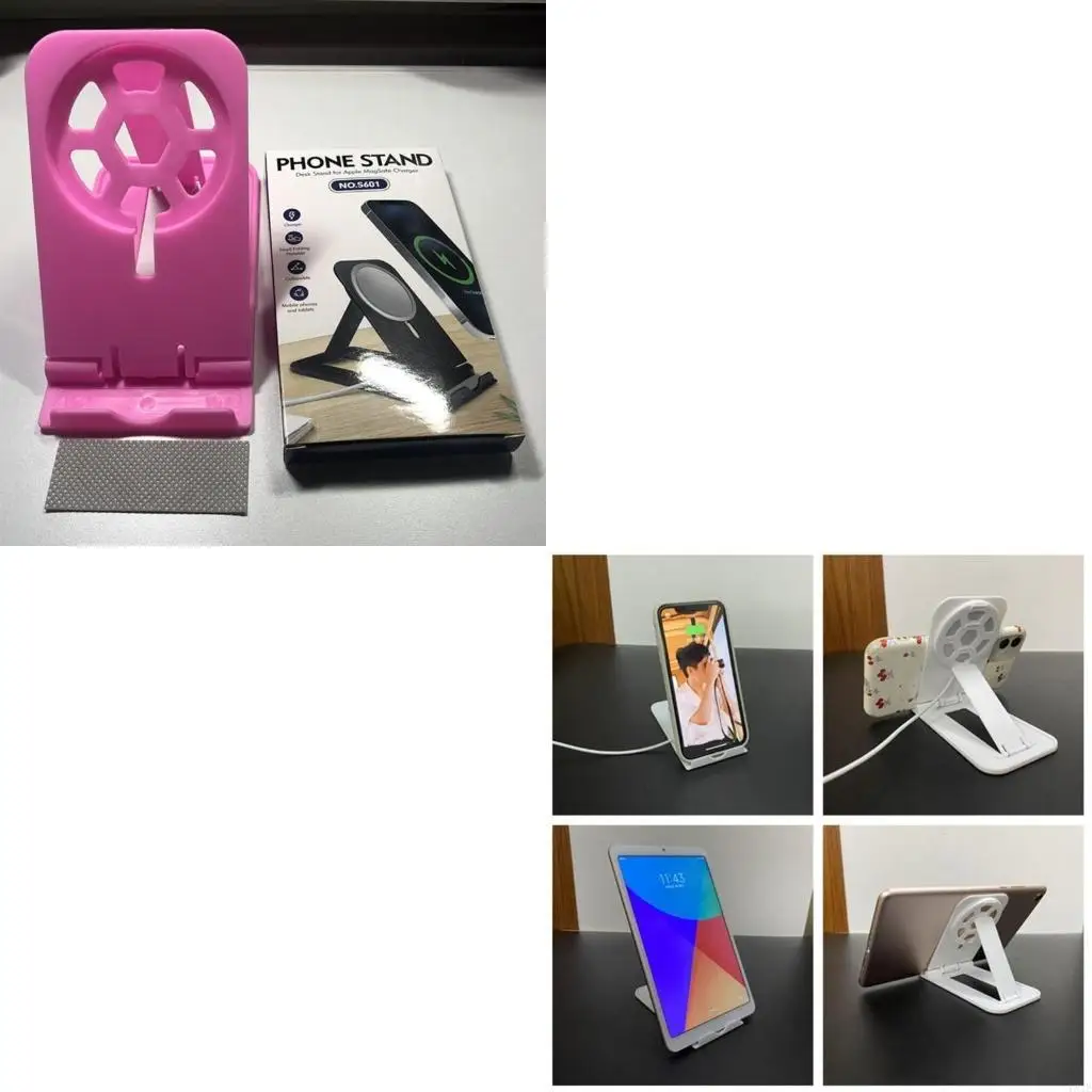 462E Phone Stand for Charger Adjustable Desktop Phone Holder for IOS Phone 14