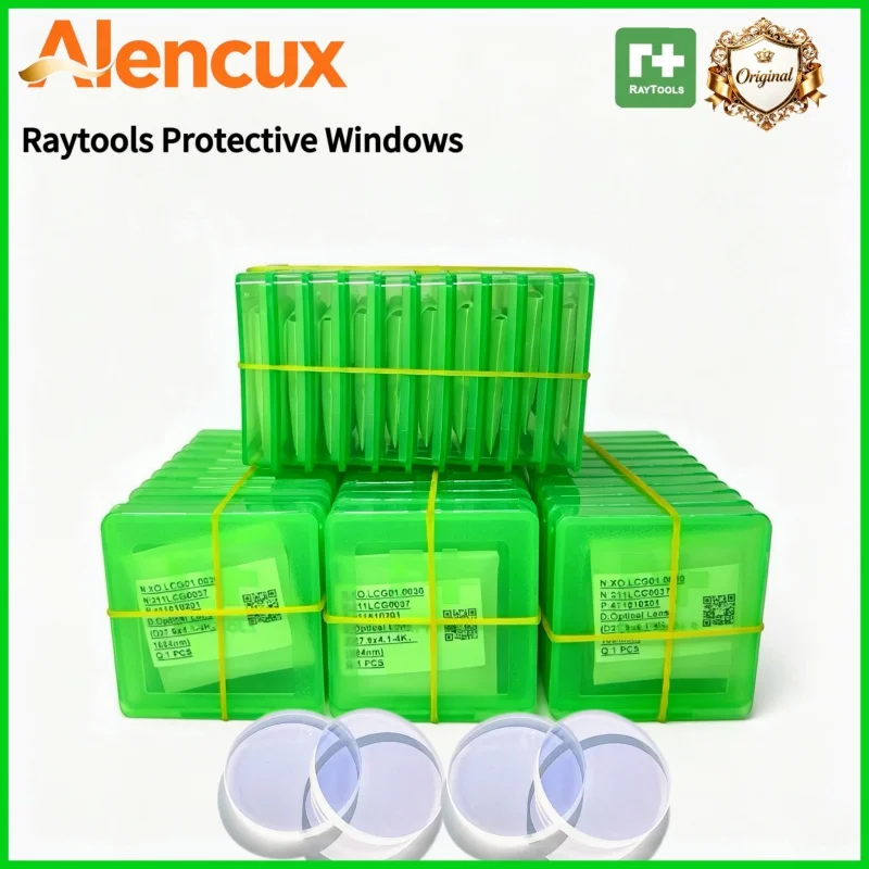 10PCS Raytools Original Lens 27.9x4.1 24.9x1.5 37x7mm OEM Replace 1064nm For Raytools BM110 BM111 BM06K Laser Cutting Head Lens
