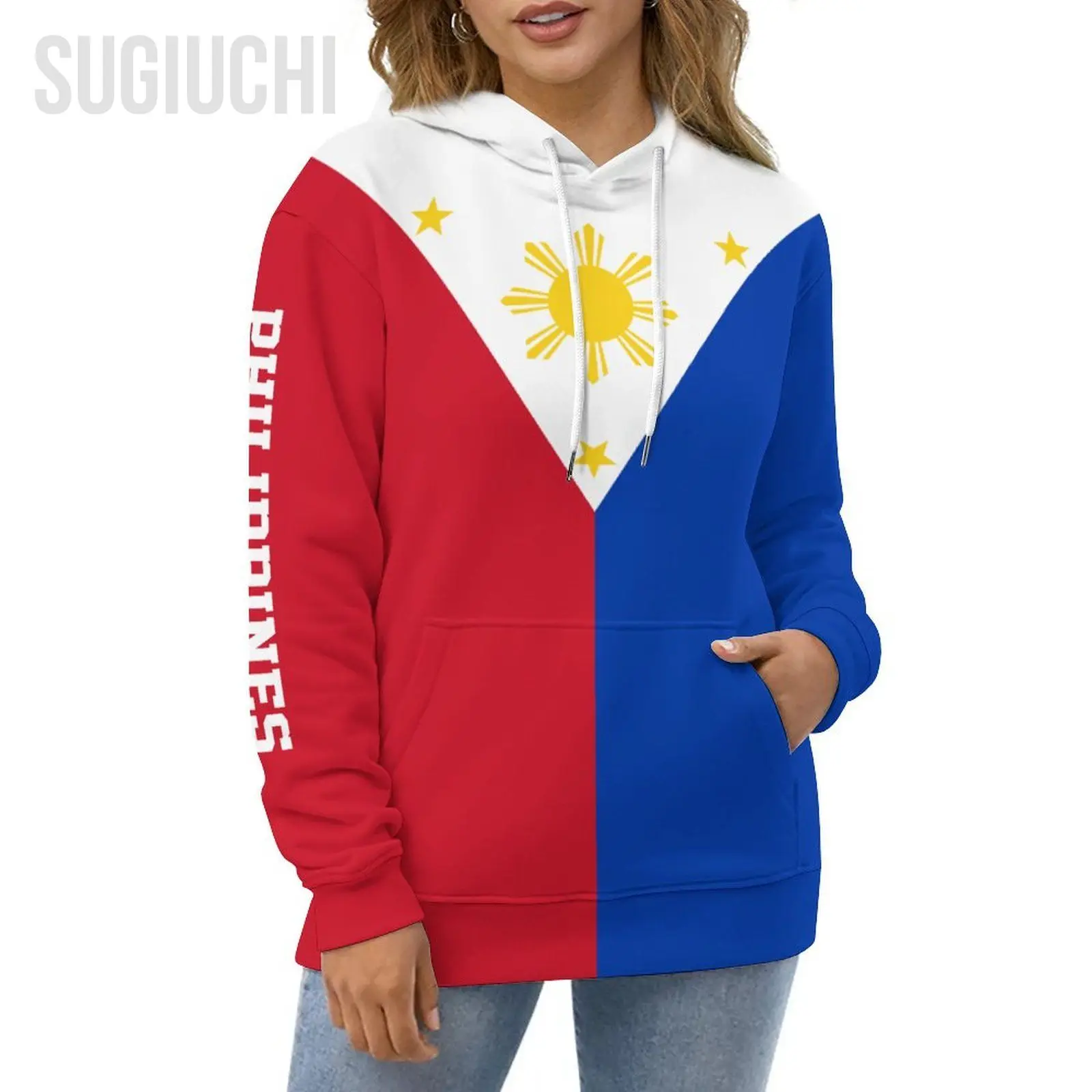 Unisex 3D Hoodie Philippines Flag Men Women Polyester Harajuku Sweatshirt Pullover Hoodies Casual Cool