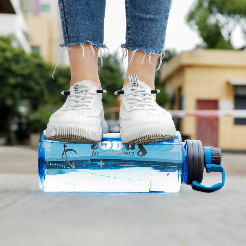 1.1/1.5/2/3L Portable Straw Cup Sport Plastic Large-capacity Water Bottle Eco-friendly Fitness Explosion-proof Outdoor Water Cup