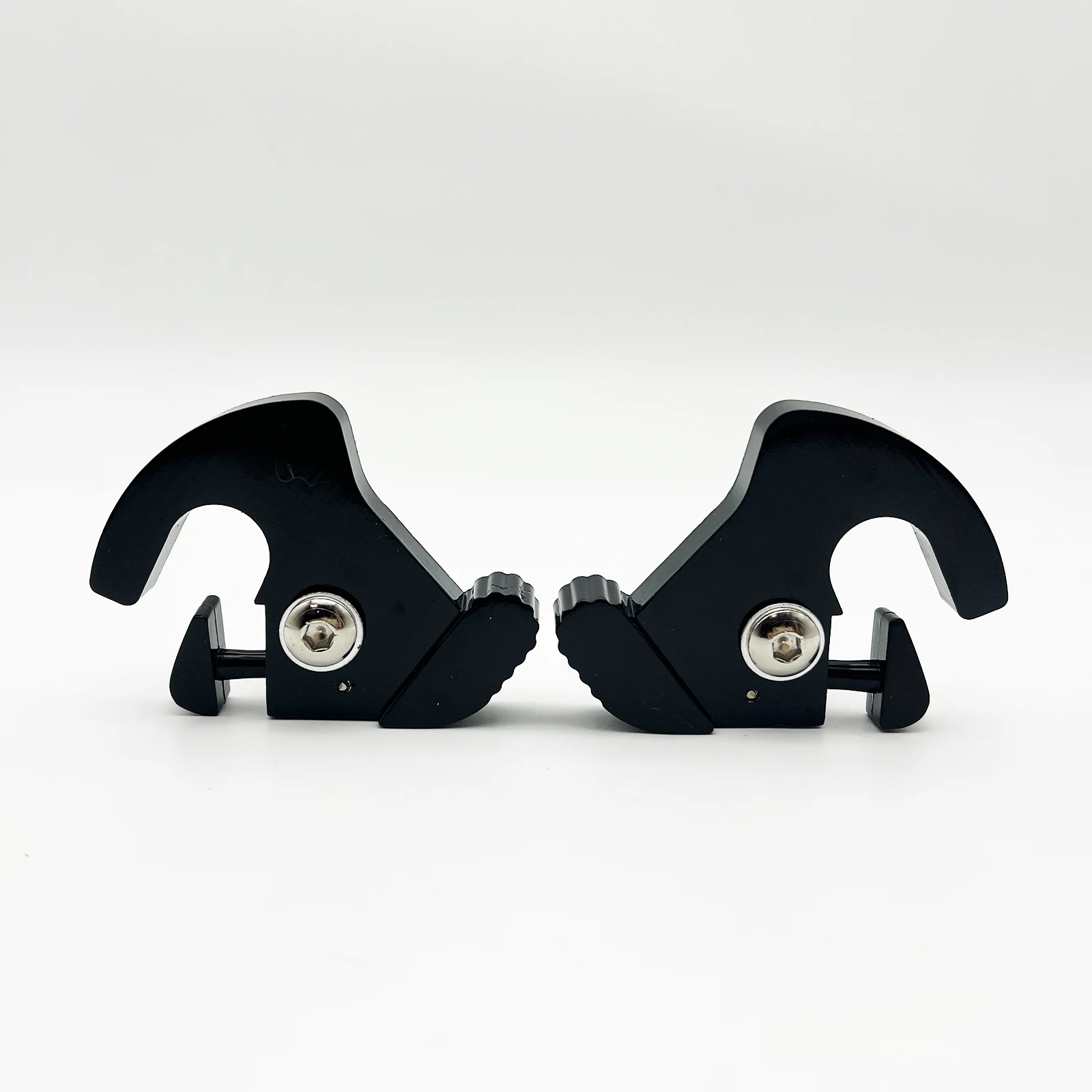 Motorcycle Black Detachable Rotary Sissy Bar Luggage Rack Latch Clips For Harley Softail Sportster 883 1200XL Touring Glide
