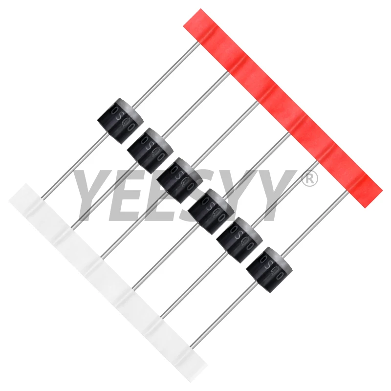 6PCS 30SQ050 Schottky Diode 30A 50V Axial for Solar Panel Parallel Reflow Protection