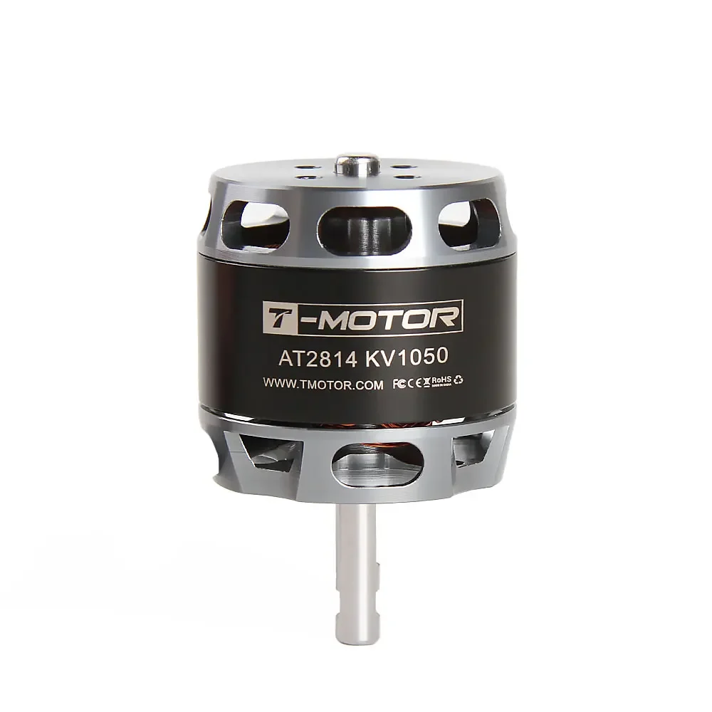 T-motor AT2814 AT 2814 Long Shaft Brushless Motor KV900 KV1050 KV1200 3-4S For RC Drone Fixed-wing FPV