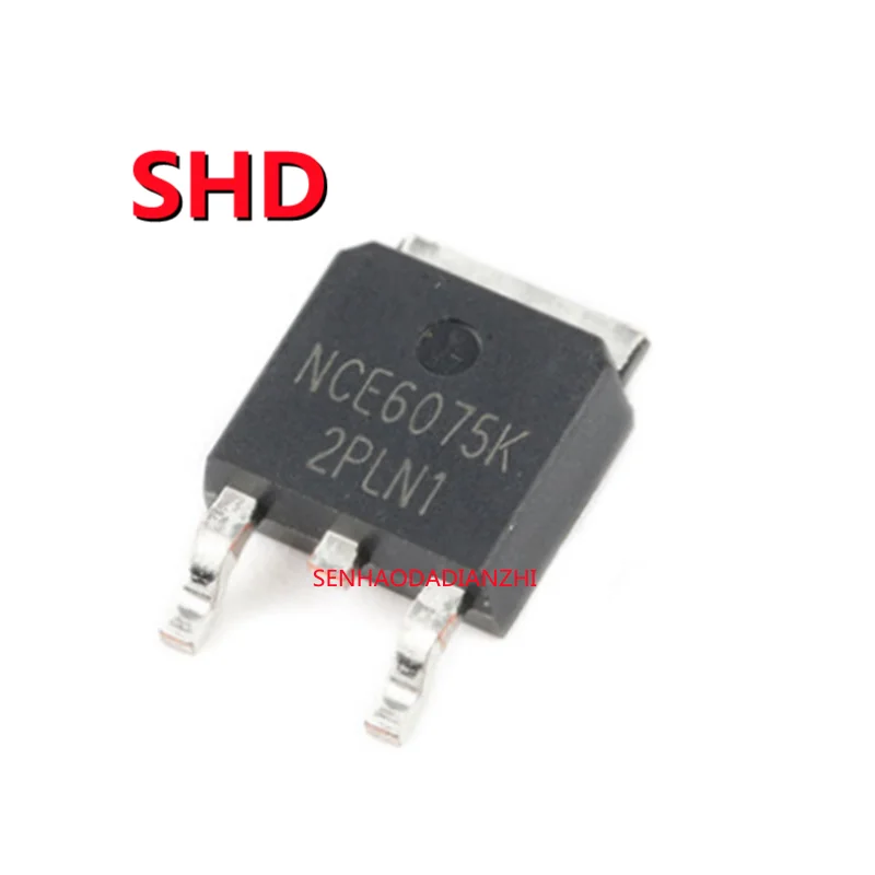 10pcs NCE6075K TO252 NCE6075 TO-252 6075K MOSFET-N 60V 75A