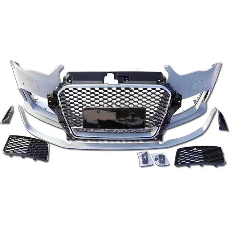 

WGYAP High Quality Chrome ABS Bumper Auto Body Kits for A3 RS3 Easy Installation Front Rear Bumper Upgrade Polished Suace