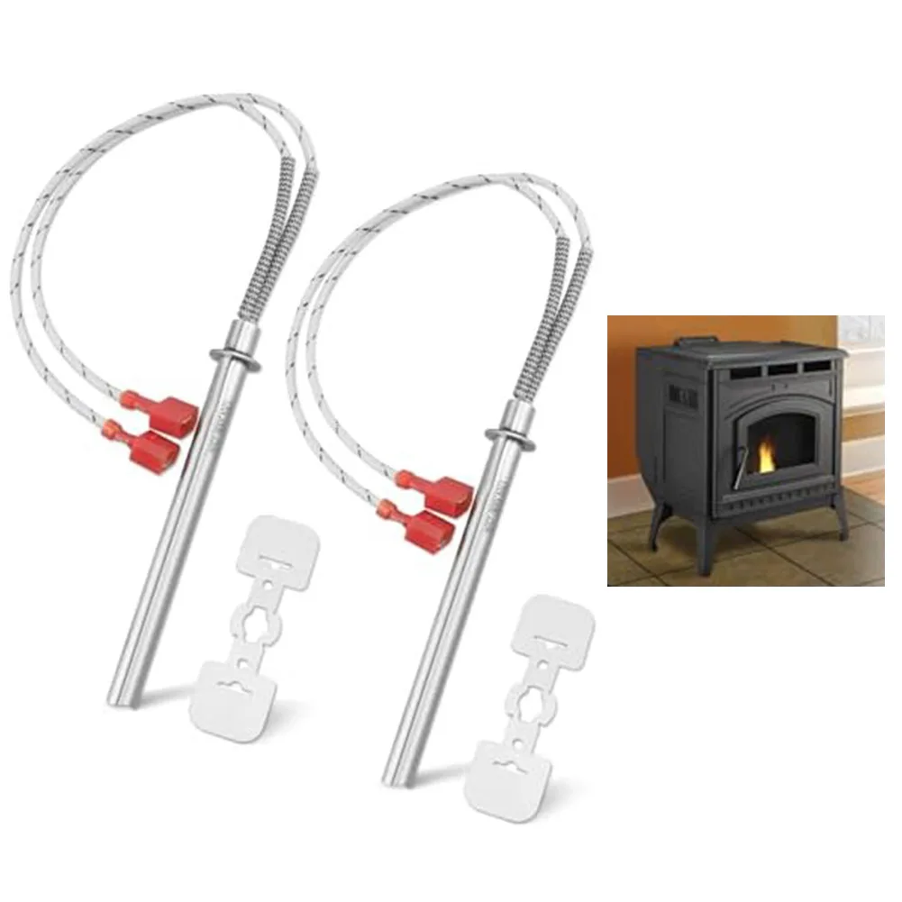 Heating Tube Pellet Stove Igniter Efficient Ignition Multiple Models Compatible Pellet Stove Igniter Replacement