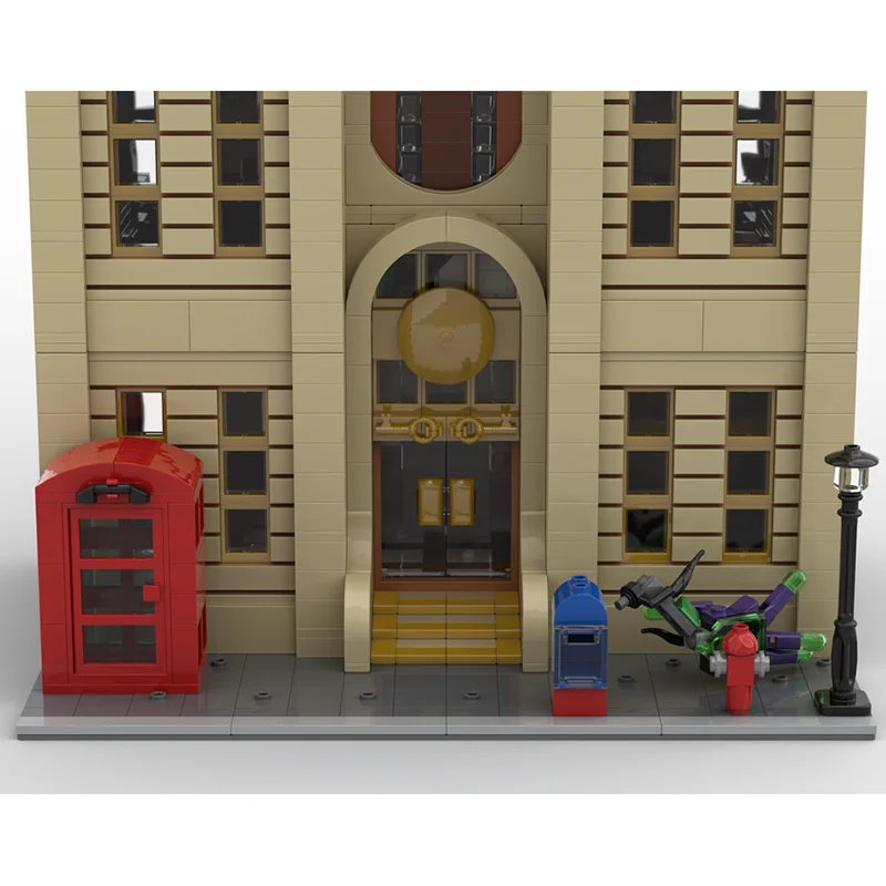 Famous City Street Moc Building Bricks Modular Popular Movie-Planet Model Technology Blocks Christmas DIY Toy Construction Gifts