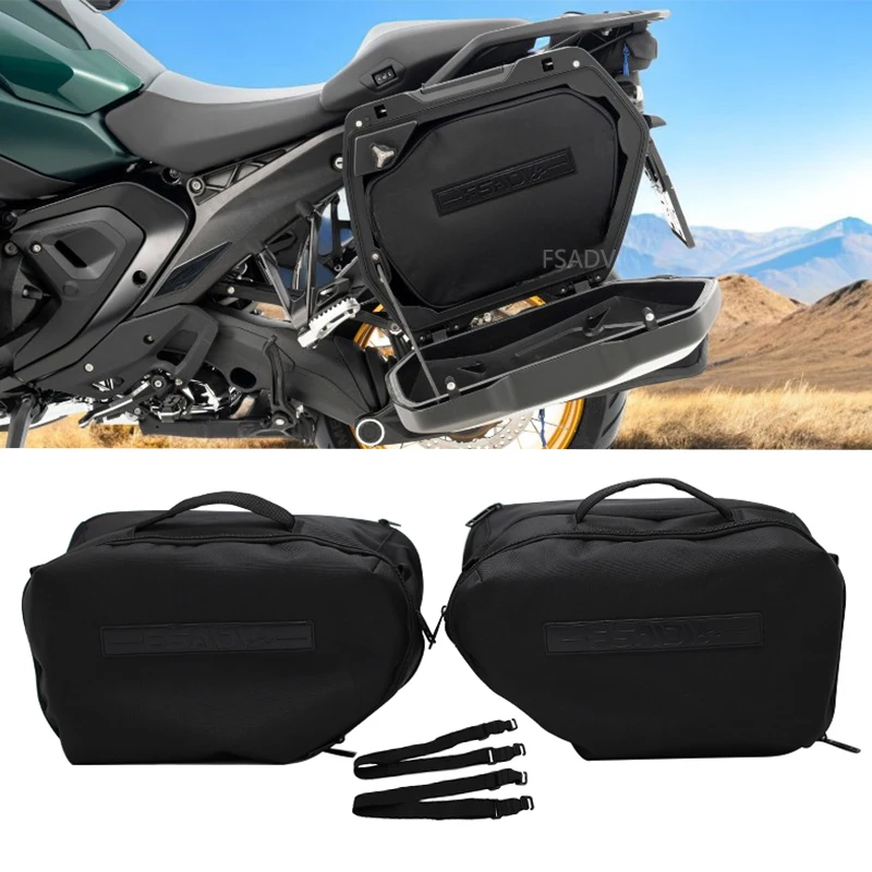 

For BMW R1300GS R1300 GS GS1300 R 1300GS Adventure 2024 2025 Motorcycle Suitcases Inner Bag Toolkit Side Case Pannier Saddle Bag