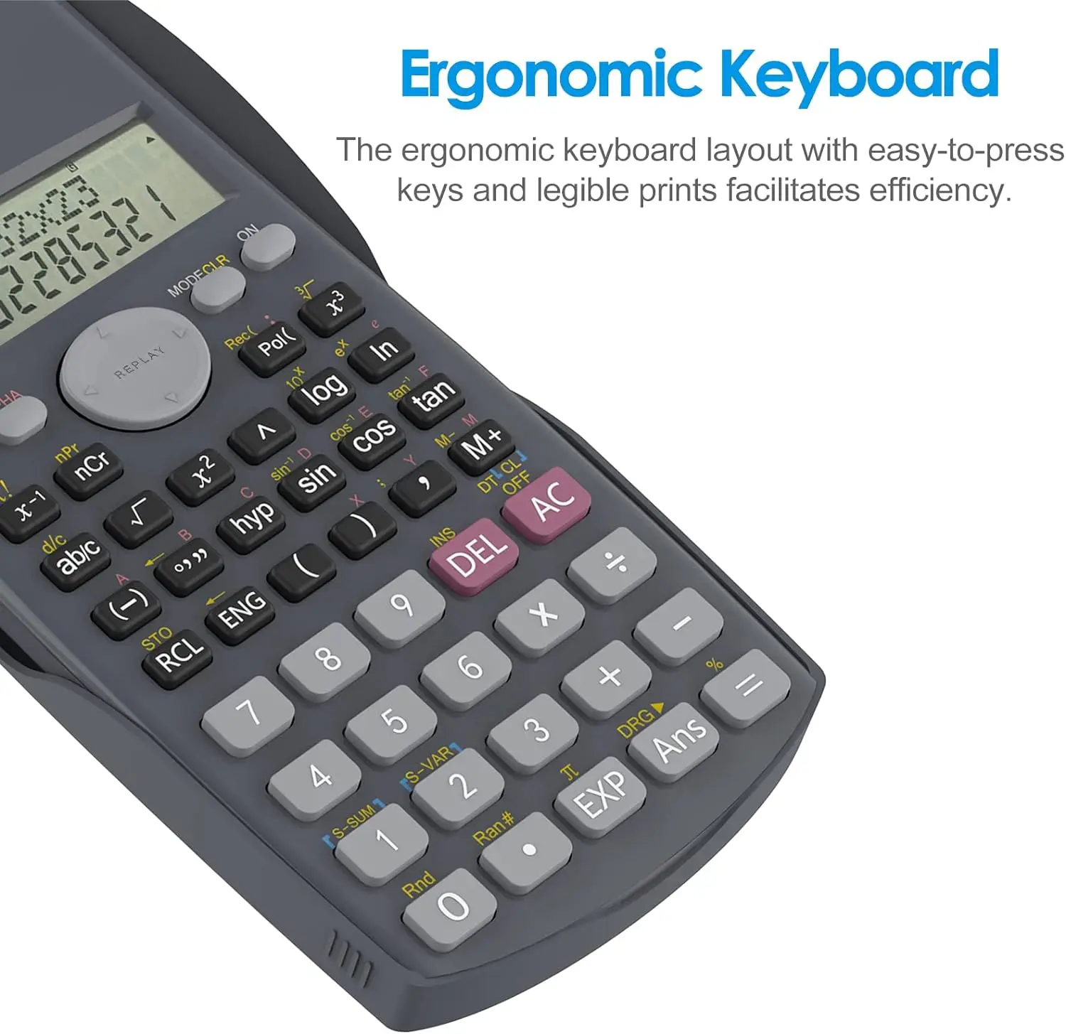 Portable Multifunctional Science Calculator, Stationery, Office, Engineering, School Engineering Tool
