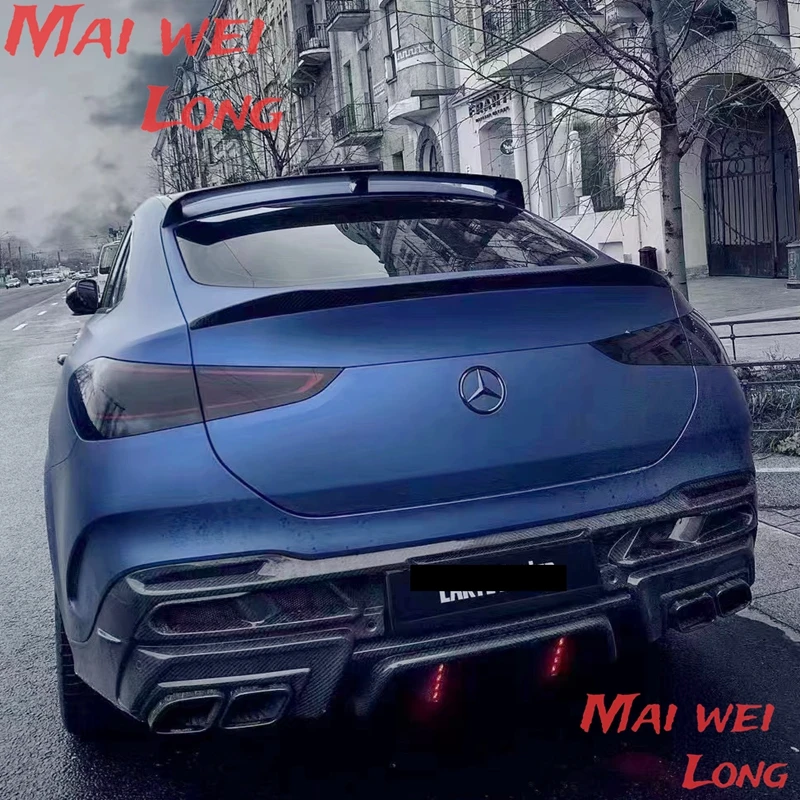 

Задний хвост из углеродного волокна для Mercedes-Benz GLE class GLE Coupe C167 GLE350 450 GLE53 AMG GLE63 модификация 2021 +