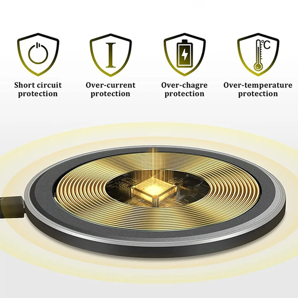 

Совместим с планшетами и мобильными устройствами, Bluetooth-динамик, многофункциональное беспроводное зарядное устройство из алюминиевого сплава, магнитное, для Sonos Roam