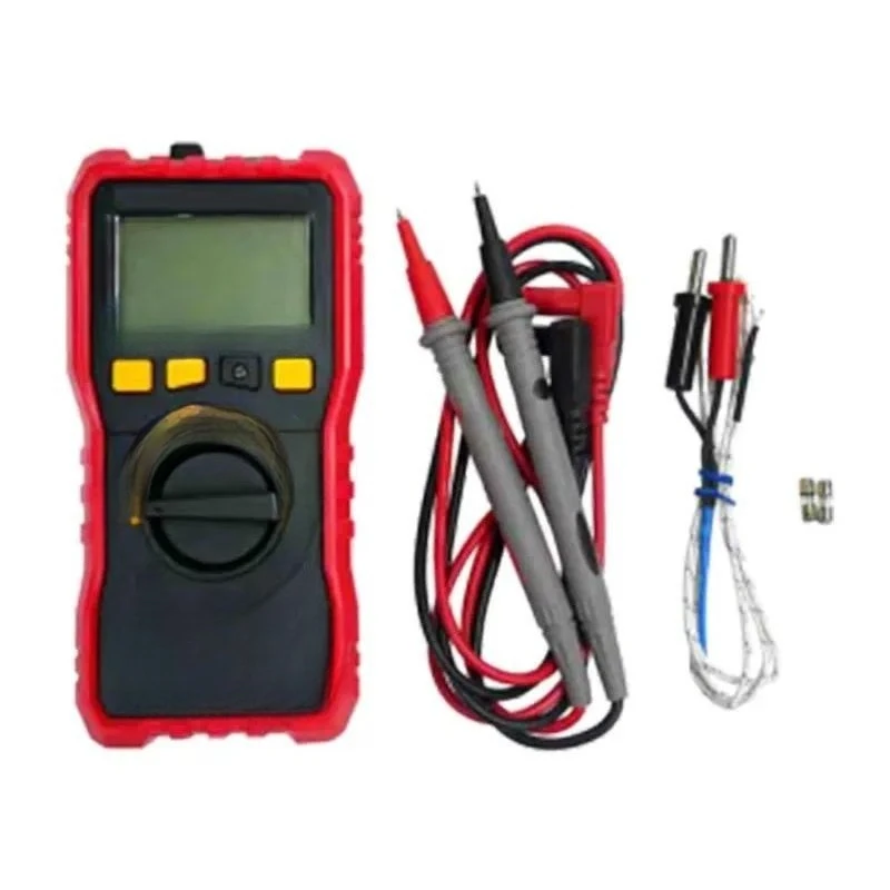 Intelligent Digital Multimeter AC DC Voltmeter Ohmic Capacitance Tester True RMS for Industrial and Household