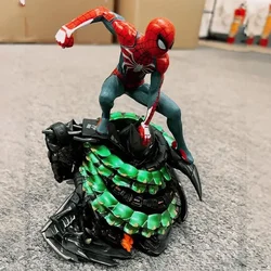 Marvel-PVC Action Figure Model of Spider Man, Anime Collectors Edition, Limitada para Decoração, Brinquedos para Presentes