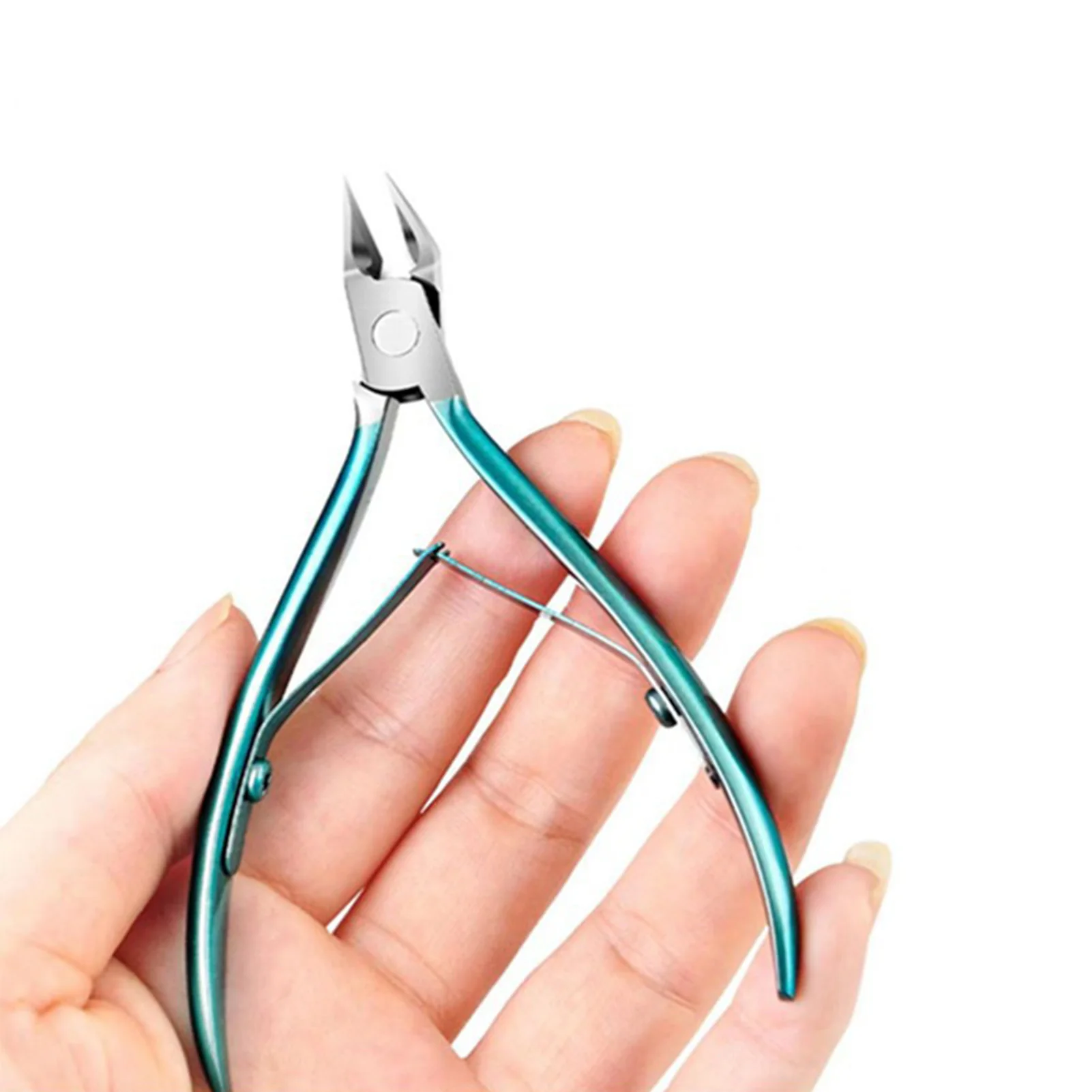 Professional Cuticle Nippers Stainless Steel Toe Nail Clipper Manicure Tools For Nail Care Precision Cuticle Remover Dead Skin