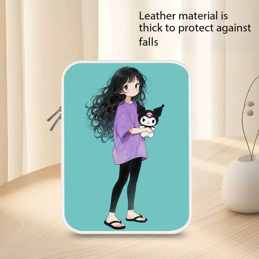 

Cartoon Storage Bag Hello Kitty Kurome 10 11 12 13 14 15 Inch Shockproof Tablet Bag Laptop Sleeve Bag for Macbook Holiday Gift