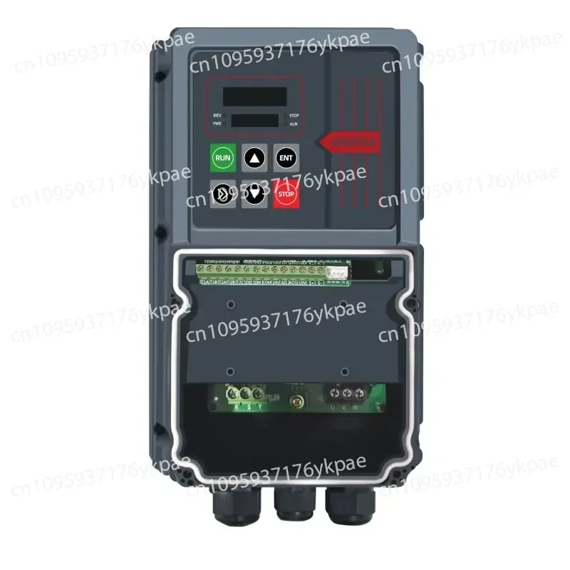 IP66 5hp 4kw Inverter Waterproof Three-phase 380v Single-phase 220v Variable Frequency Driver with Water Pump