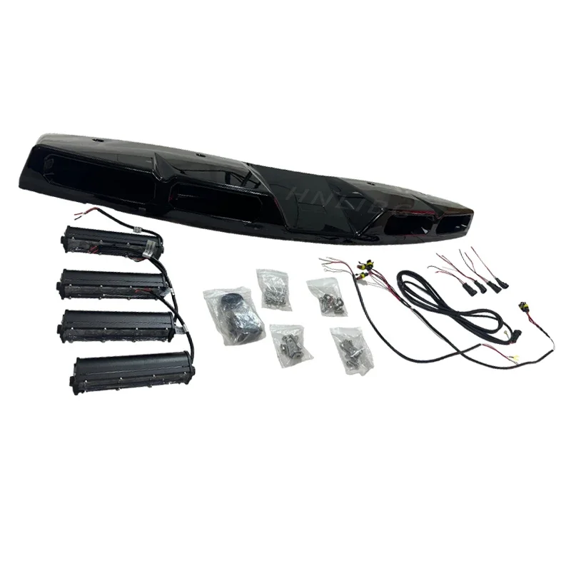 Barra de luz off-road para teto ABS LED, 4 Eyes, Acessórios exteriores do carro, Landrover Defender, 110, 90, HNLIBG, Novo, 2020