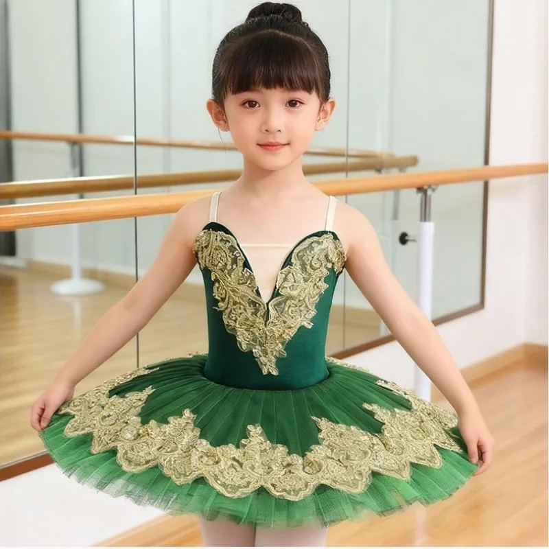 Costumes de danse d'été Tutu fille justaucorps de Ballet enfants tenue robes fête robe de Ballet enfants vêtements ballerine filles robes