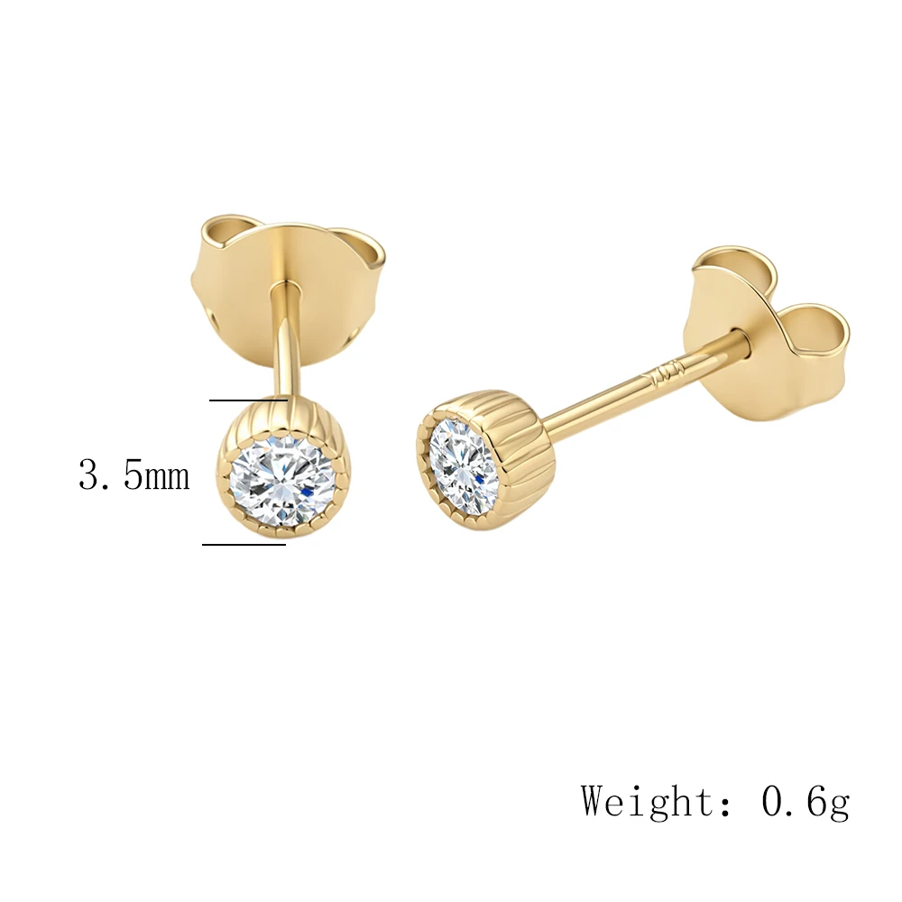 S925 Silver Earrings for Women Minimalist Korean Style Single Diamond Ear Cuff Simple Fresh Fashion Ear Jewelry - view 6
