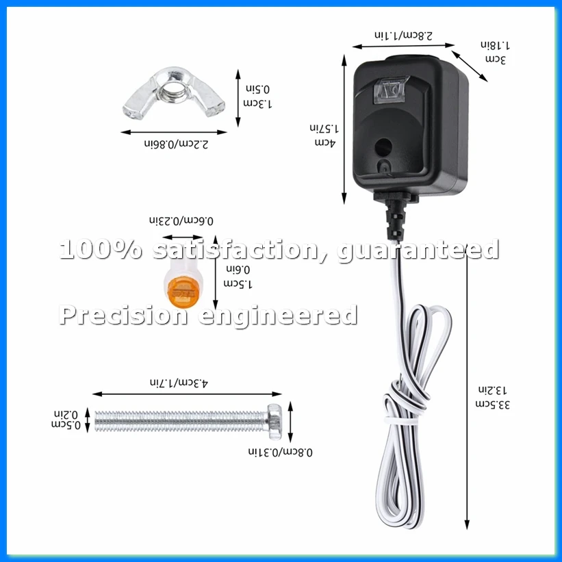 820CB Garage Door Safety Sensor Replacement Kit for G801CB-P/801CB/041-0136 for-ABYS
