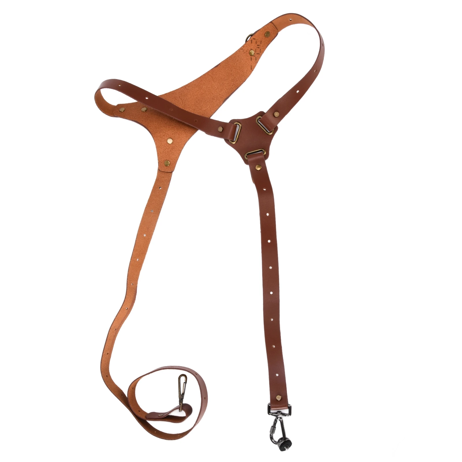Leather Cameras Straps Single Shoulder Leather Harness Multi Camera Gear for Photographers Shoulder