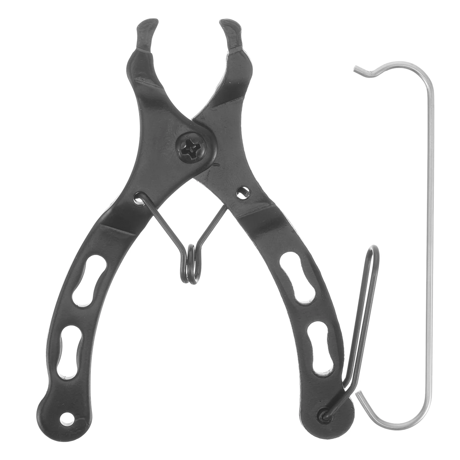 Chain Hook Pliers Bike Link Remover Mountain Install Clamp Quick Release Steel Black Tool