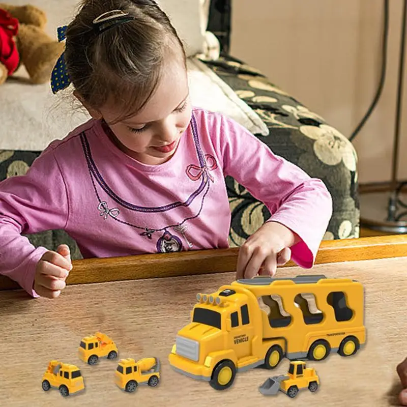 Oplichtende speelgoedauto's Oplichtende muziek Voertuig Speelgoed Valbestendig Kinderspeelgoed Realistische brandweerwagen voor hand-oogcoördinatie