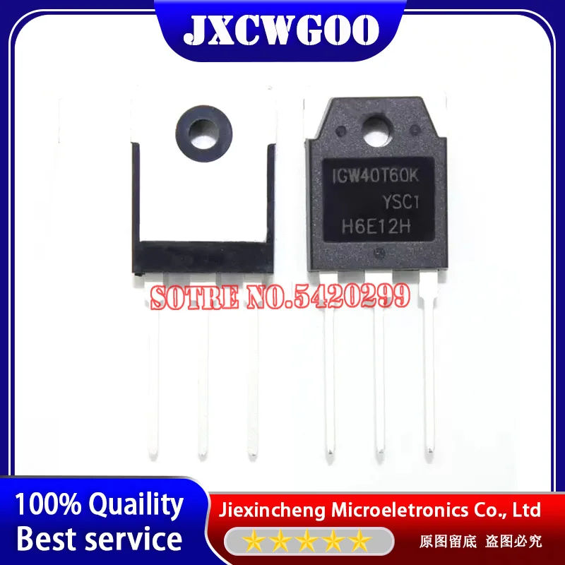 IGW40T60K 40T60 40A 600V IGBT IGW40T60 TO-247 nuevo, original, 10 piezas/20 piezas/50 piezas