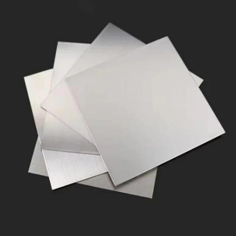 316L Stainless Steel Sheet 0.5-3mm Square Plate Brushed Polished For Food Equipment Medical Marine 50x50mm-300x300mm
