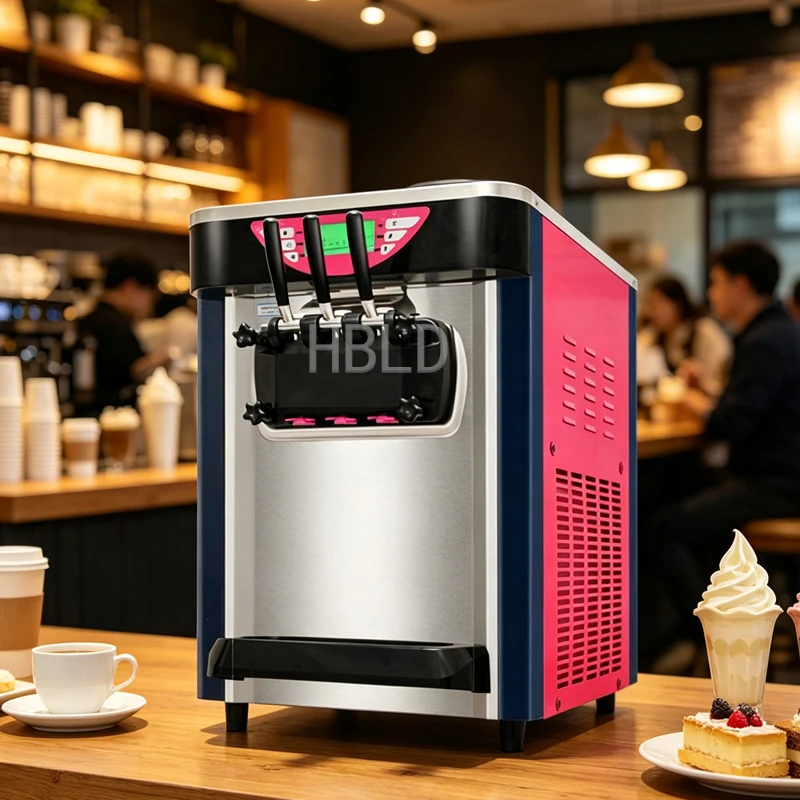 Commercial Soft Ice Cream Machine for Sale - Three Flavors Landing