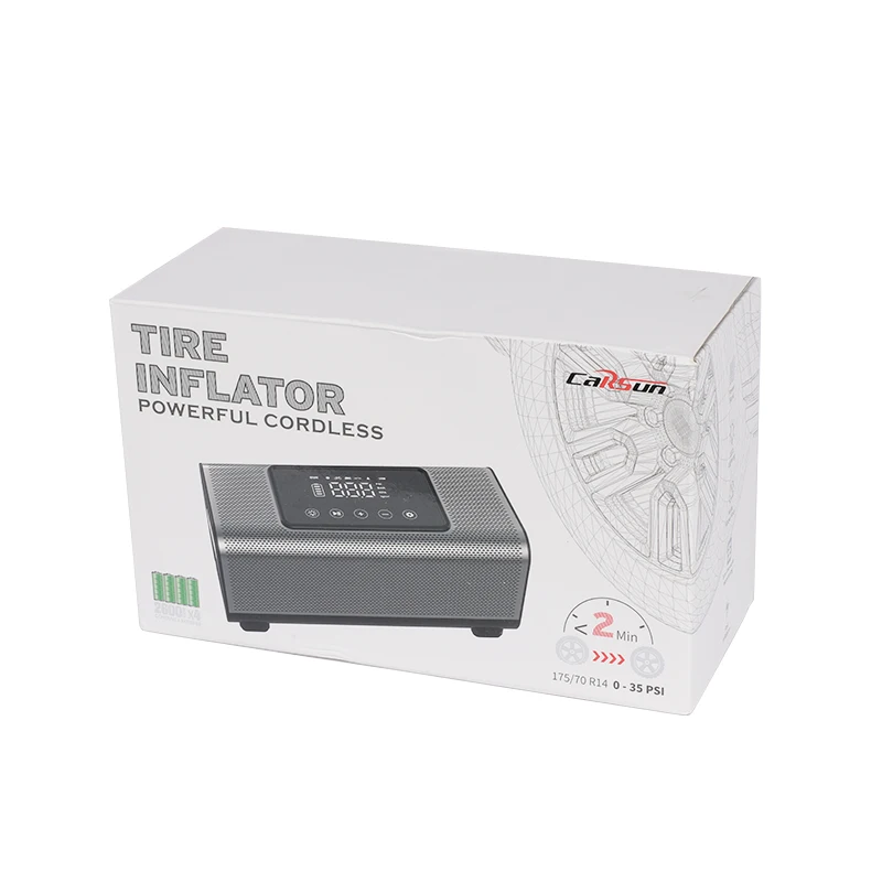 150psi Touch Display Intelligent Wireless Inflation Pump For 95% Car Tires Air Pump Inflator