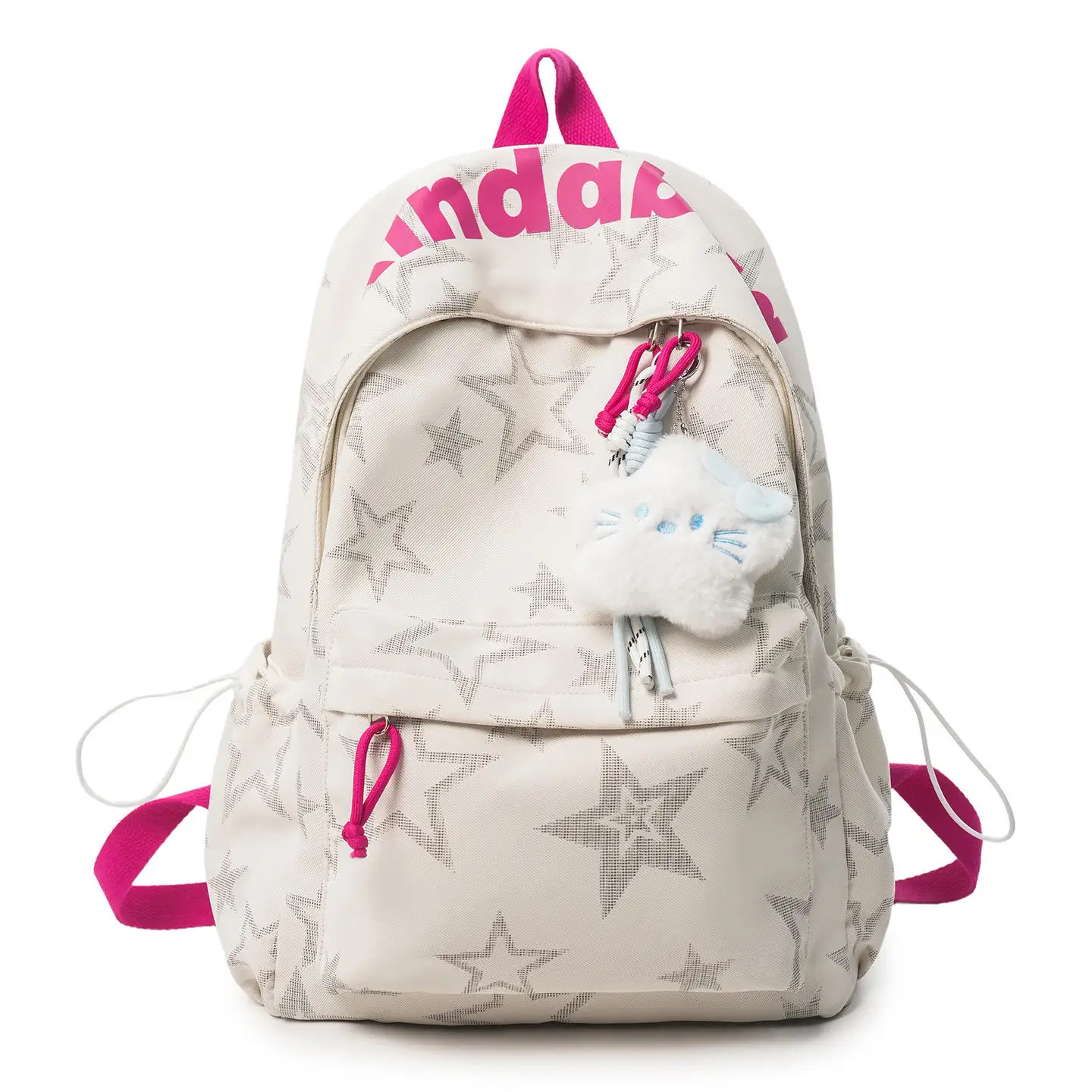 2026 New Student Backpack Casual Travel Oxford Cloth Polyester Large Capacity Lightweight School Bag Middle High School Students
