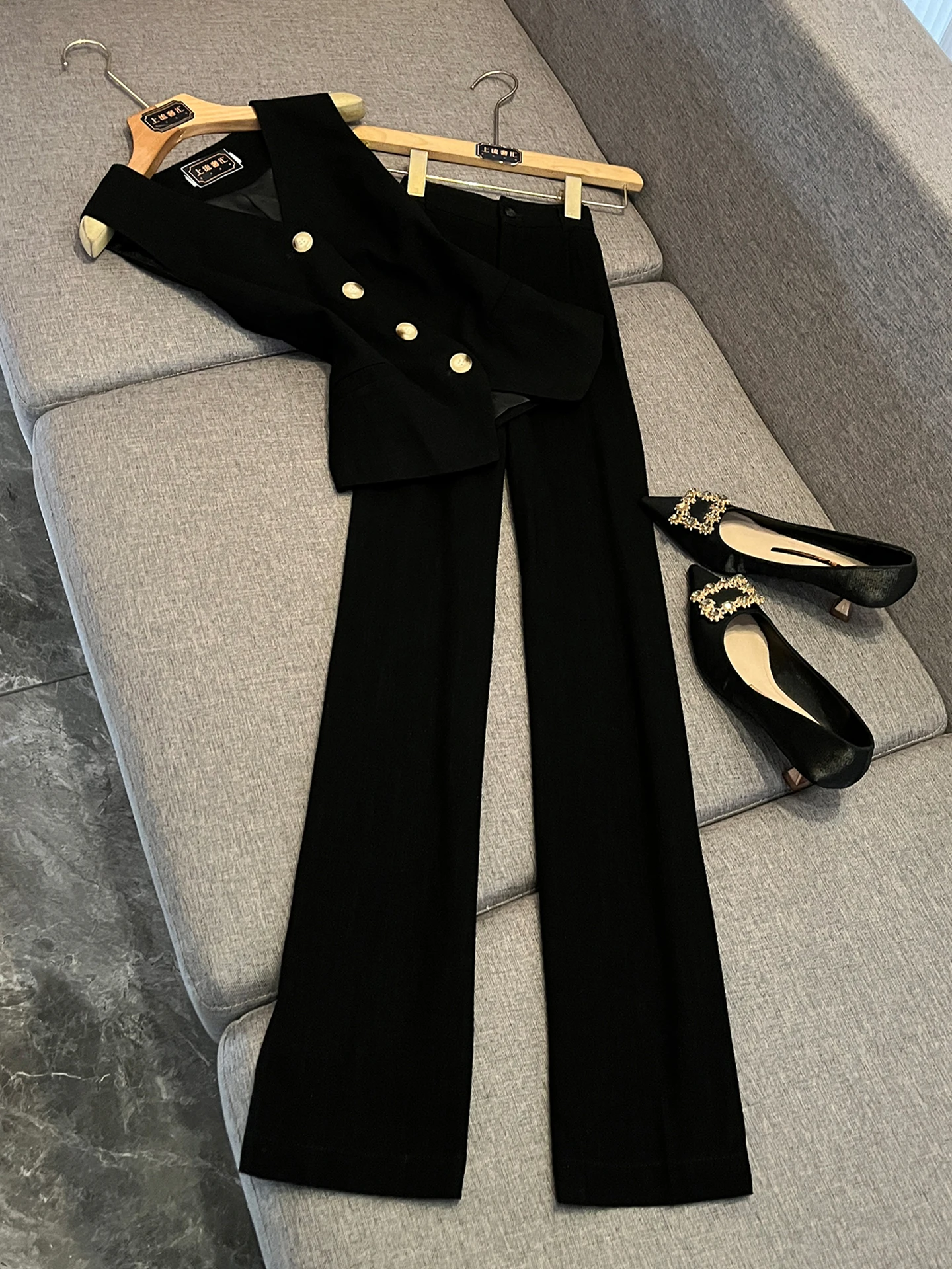 

Осень-зима, новый женский тонкий хлопковый льняной комплект, жилет, комбинированный легкий удобный женский топ