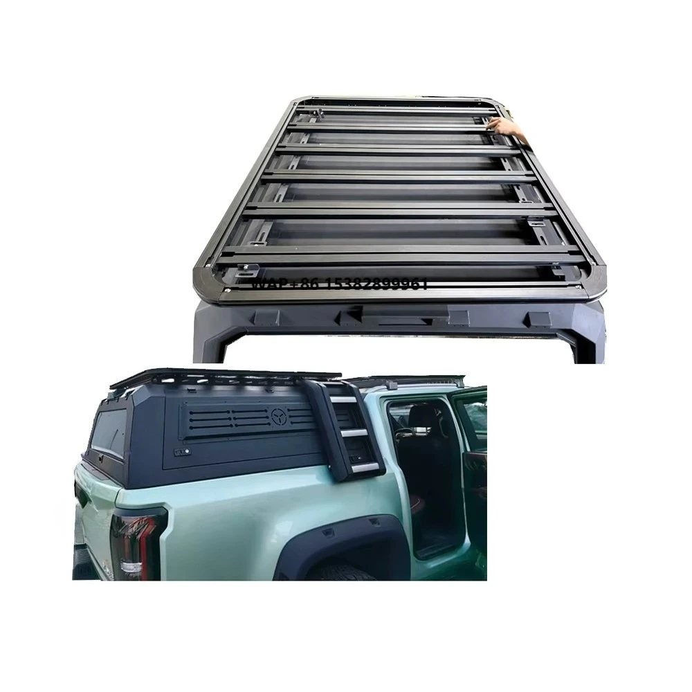 

Rox 01 Heavy Duty Aluminum Alloy Rooftop Mount Roof Rack Frame 100kg+ Load Capacity 1.27x1.2m/1.47x1.2m Size Off-Road Pickup